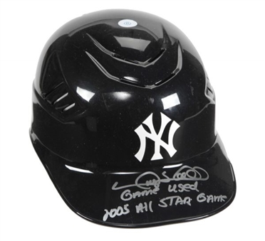2005 Gary Sheffield All-Star Game Worn New York Yankees Batting Helmet
